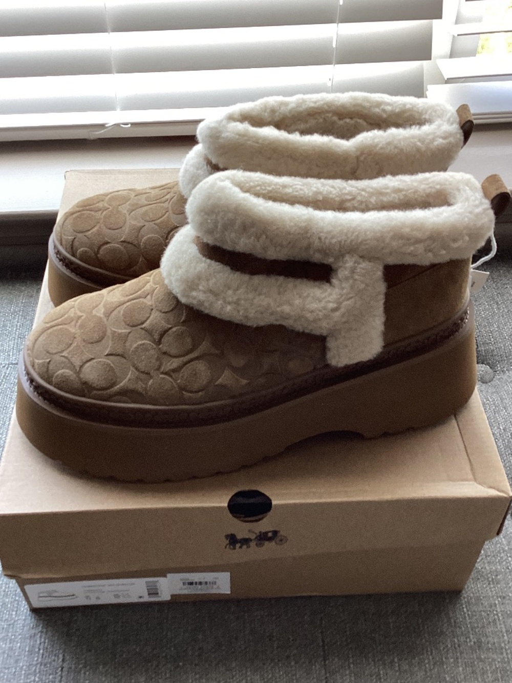 COACH Women's Christina Pull-On Booties, size 11